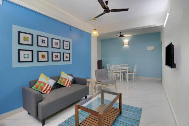Luxury 2Bhk Apartment Near Calangute Baga Beach With Pool Exterior foto