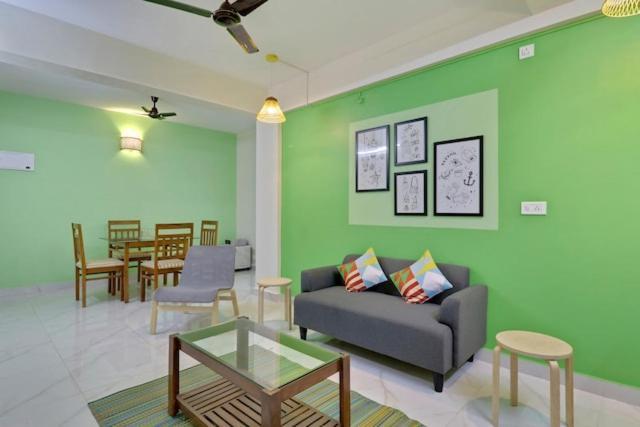 Luxury 2Bhk Apartment Near Calangute Baga Beach With Pool Exterior foto