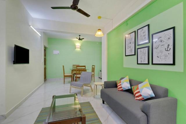 Luxury 2Bhk Apartment Near Calangute Baga Beach With Pool Exterior foto
