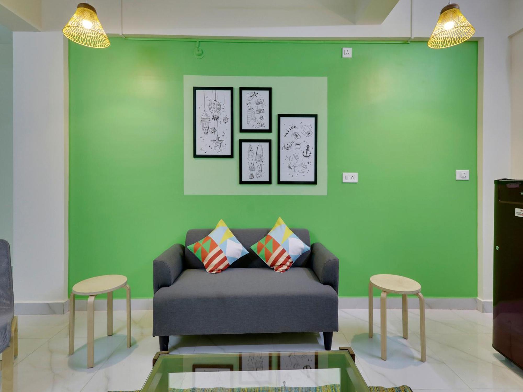 Luxury 2Bhk Apartment Near Calangute Baga Beach With Pool Exterior foto