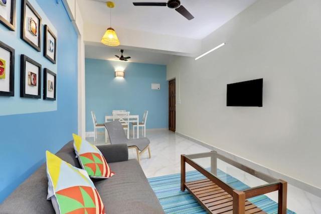 Luxury 2Bhk Apartment Near Calangute Baga Beach With Pool Exterior foto