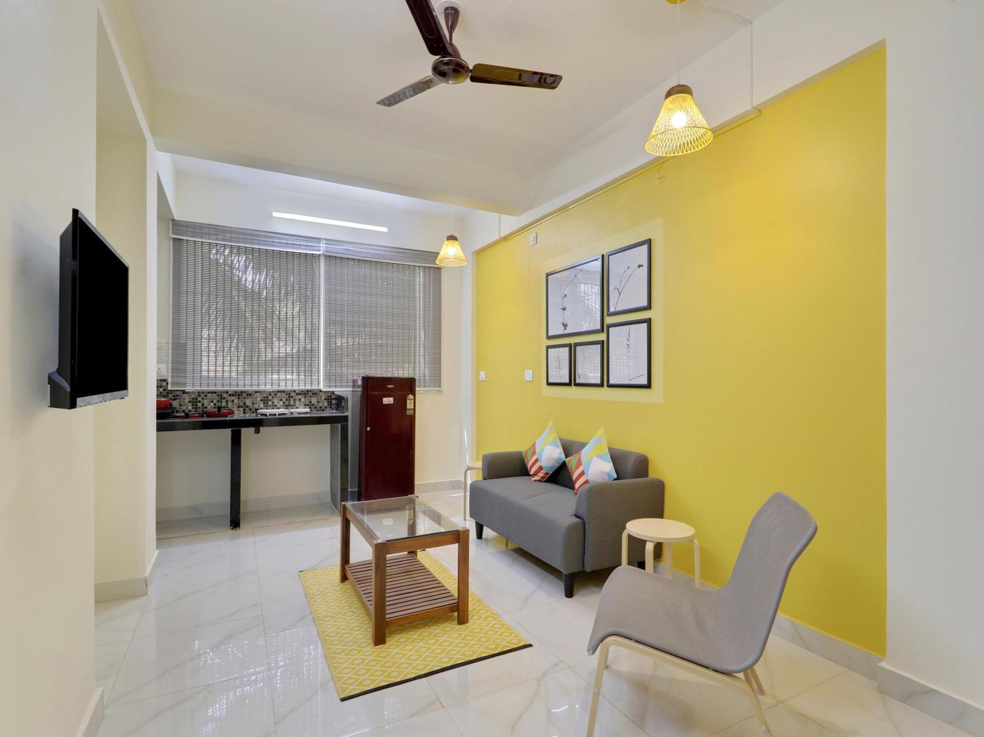 Luxury 2Bhk Apartment Near Calangute Baga Beach With Pool Exterior foto